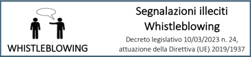 Segnalazioni Whistleblowing